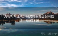 真相扑朔迷离：月光影院是否另有隐情 · 档案5816