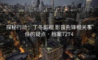 探秘行动：丁冬影视 影音先锋相关事件的疑点 · 档案7274
